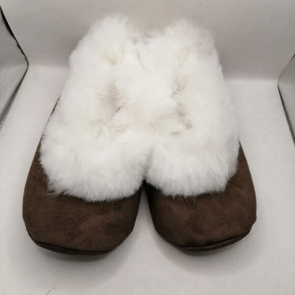 Peruvian Alpaca Fur Slippers Handmade Soft Winter - Picture 3 of 7